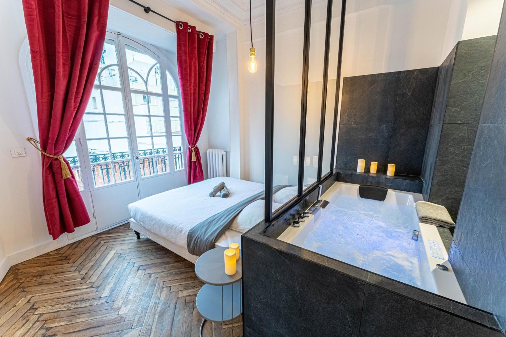 Jacuzzi-Nice Quartier Des Musiciens-Loft Eksteriør bilde