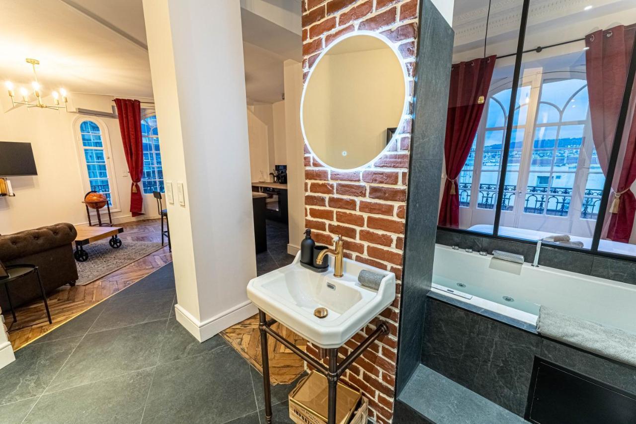 Jacuzzi-Nice Quartier Des Musiciens-Loft Eksteriør bilde